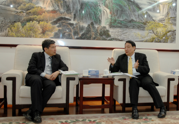 CNAS副秘书长刘欣、樊恩健、宋桂兰会见APLAC主席、TAF执行长一行