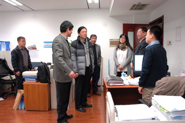 孙大伟考察认可中心寄语认可工作