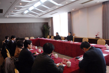 孙大伟副局长到认可中心点评创先争优活动